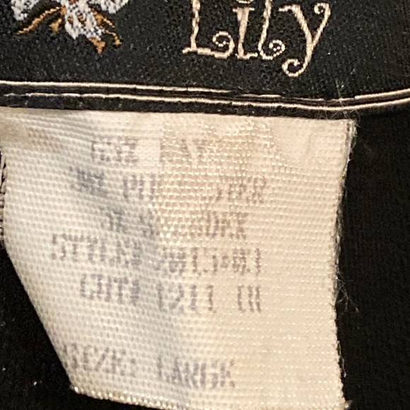 Relaxed drawstring pant. Polyester crepe fabric - Picture 8 of 9